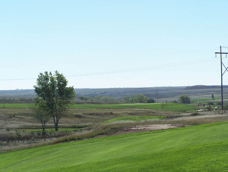 View of the course at Hidden Hills Golf Club