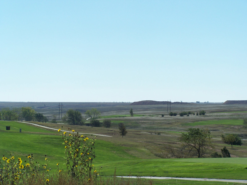 View of the course at Hidden Hills Golf Club